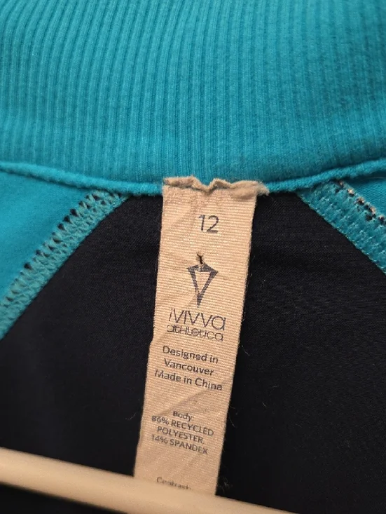 Ivivva Athlitica Size 12 Jacket Long Sleeve & Leggings - Picture 3 of 11